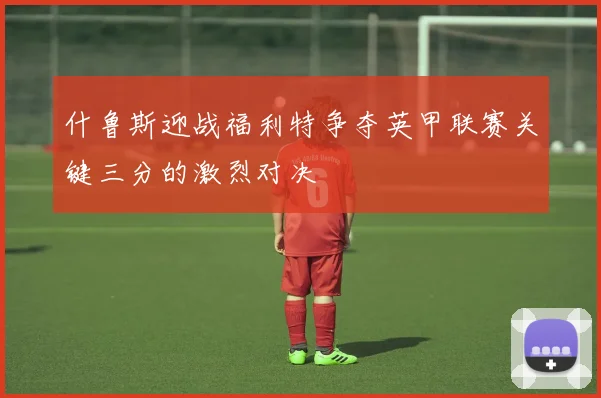 什鲁斯迎战福利特争夺英甲联赛关键三分的激烈对决