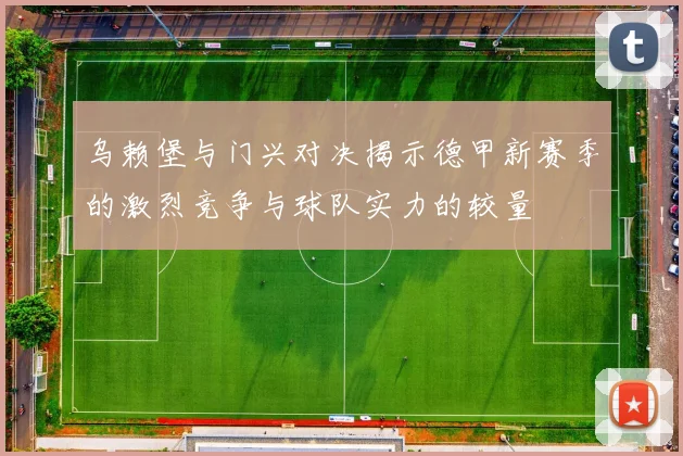 乌赖堡与门兴对决揭示德甲新赛季的激烈竞争与球队实力的较量